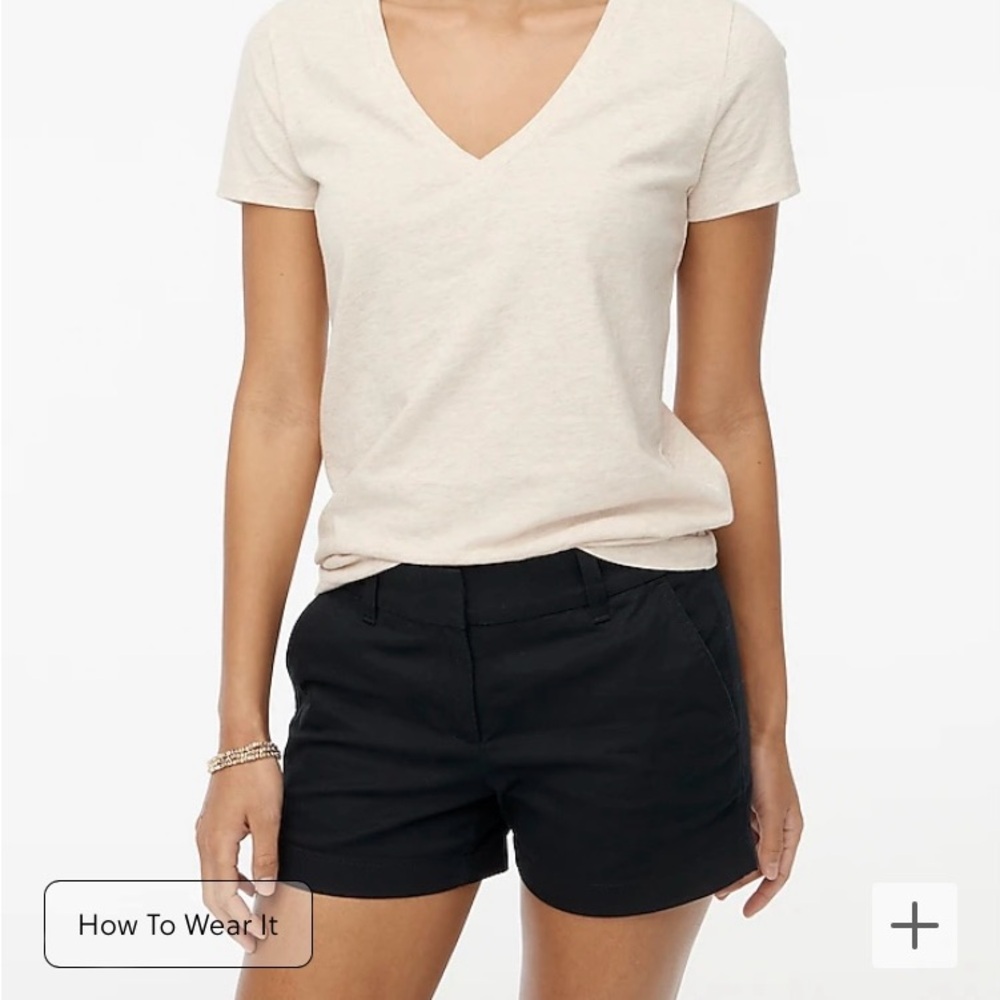 J. Crew broken in chino shorts sz.0